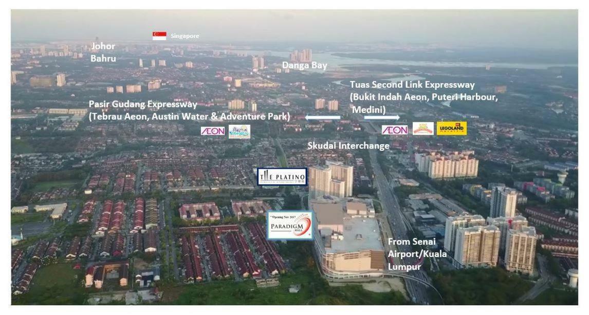 Johor Bahru Paradigm Leplatino Homestay Dış mekan fotoğraf