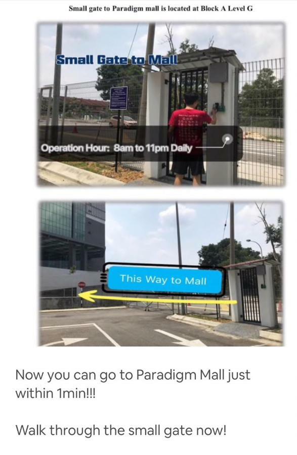 Johor Bahru Paradigm Leplatino Homestay Dış mekan fotoğraf